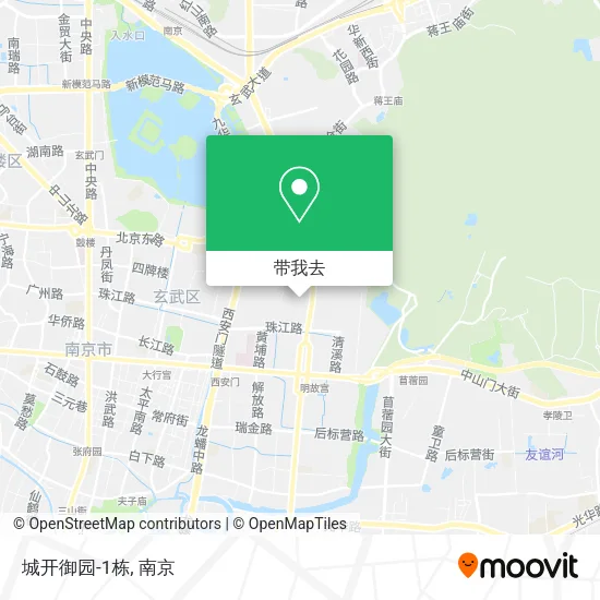 城开御园-1栋地图