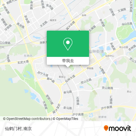 仙鹤门村地图