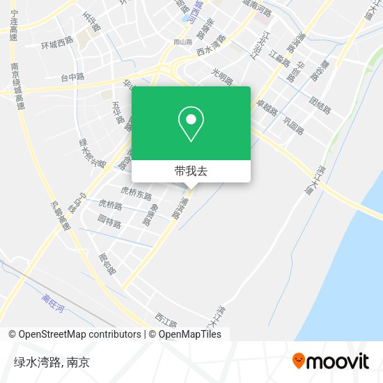 绿水湾路地图