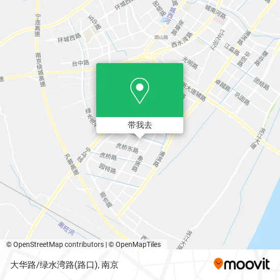 大华路/绿水湾路(路口)地图