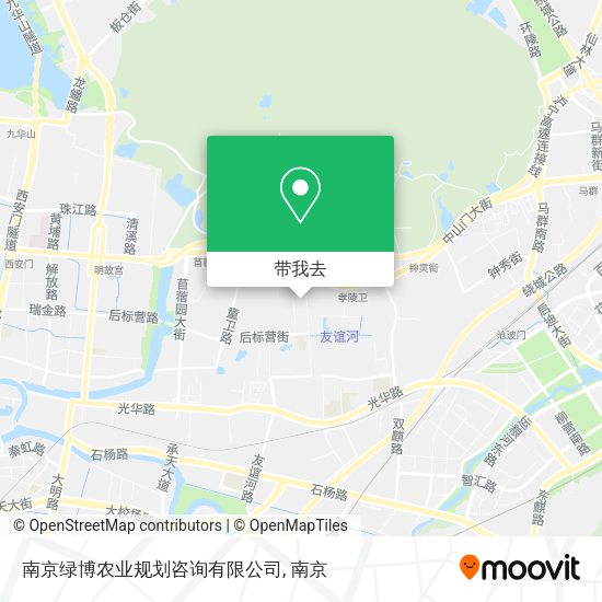 南京绿博农业规划咨询有限公司地图