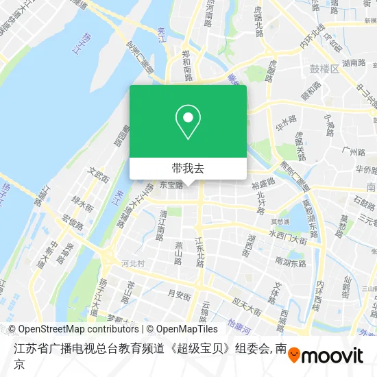 江苏省广播电视总台教育频道《超级宝贝》组委会地图