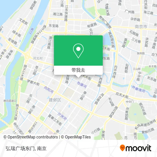 弘瑞广场东门地图