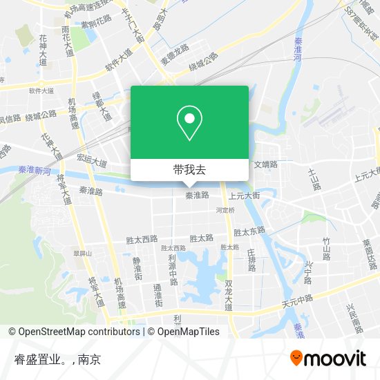 睿盛置业。地图