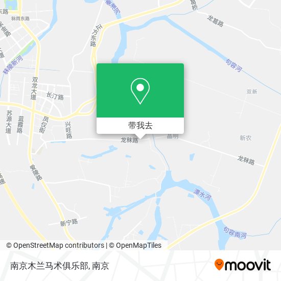 南京木兰马术俱乐部地图