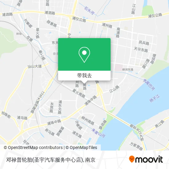 邓禄普轮胎(圣宇汽车服务中心店)地图