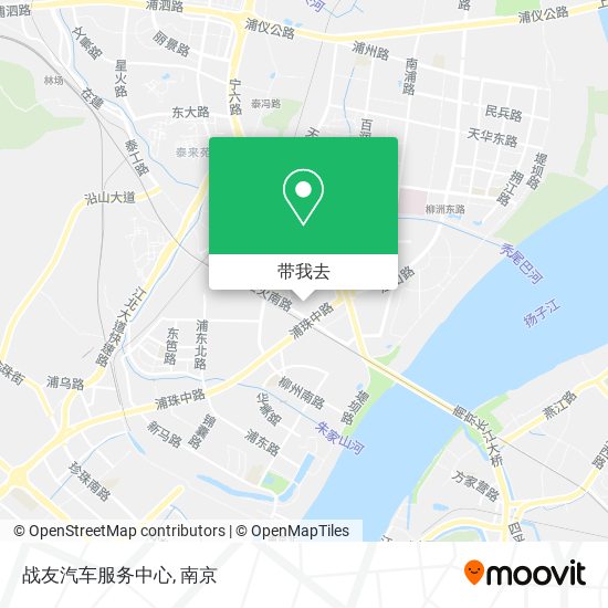 战友汽车服务中心地图