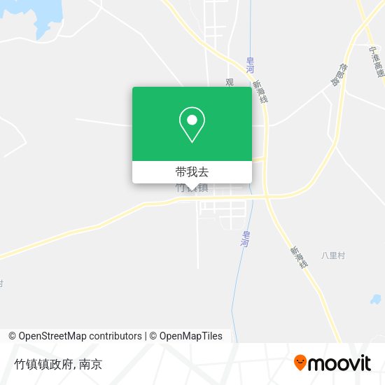 竹镇镇政府地图