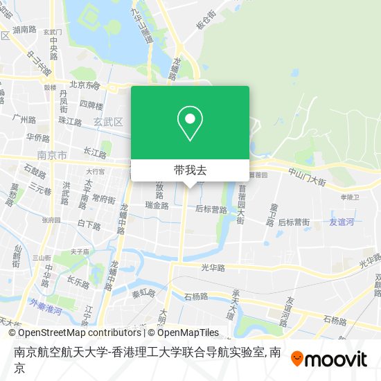 南京航空航天大学-香港理工大学联合导航实验室地图