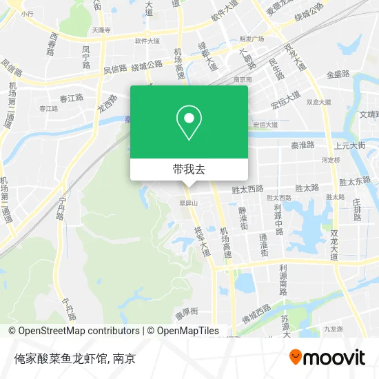 俺家酸菜鱼龙虾馆地图