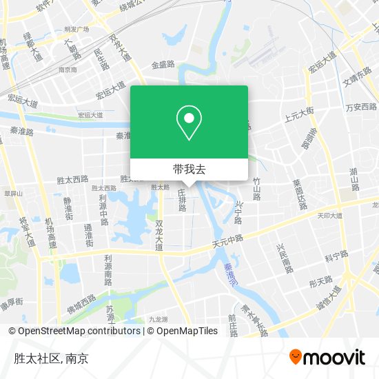胜太社区地图
