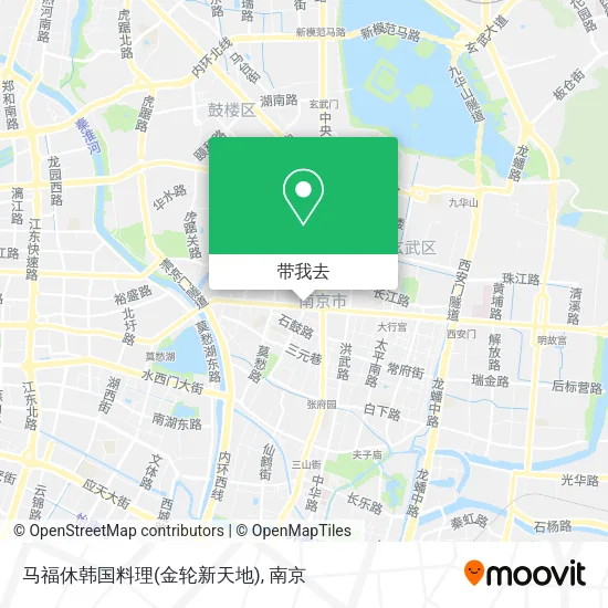 马福休韩国料理(金轮新天地)地图