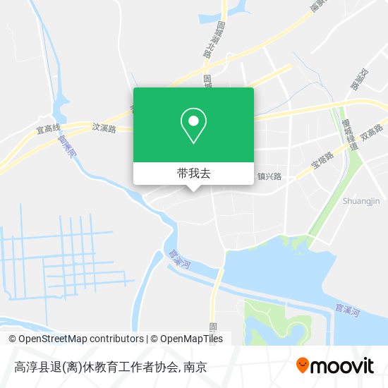 高淳县退(离)休教育工作者协会地图