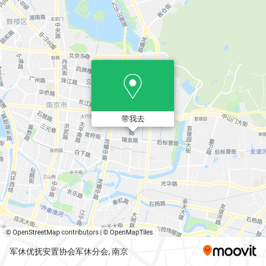 军休优抚安置协会军休分会地图