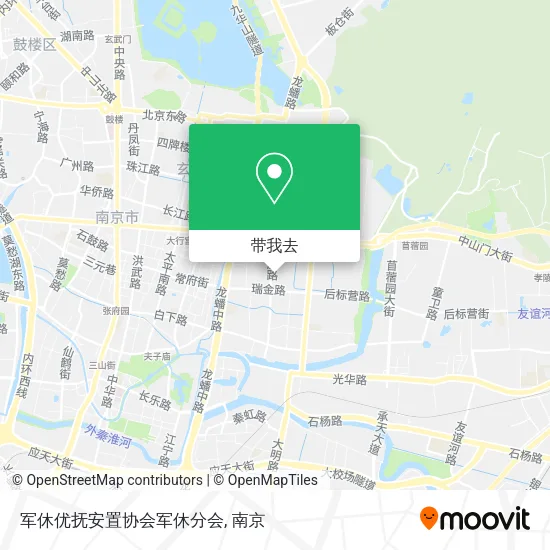 军休优抚安置协会军休分会地图