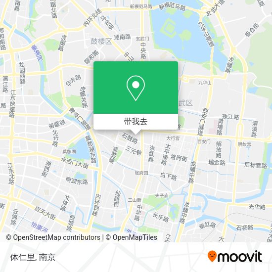 体仁里地图