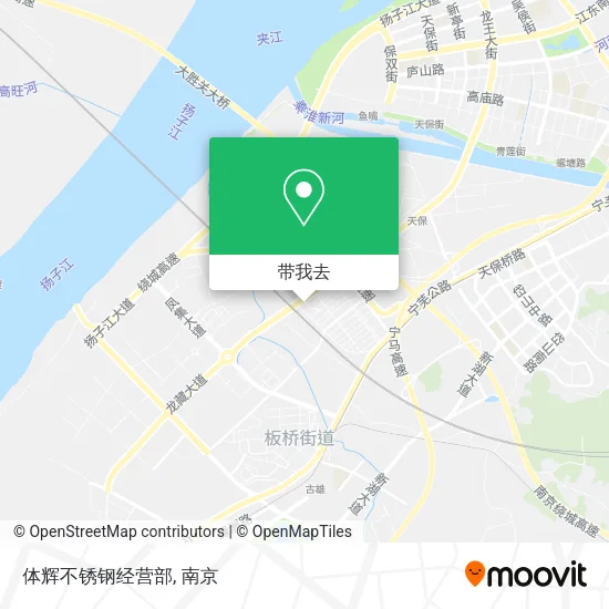 体辉不锈钢经营部地图