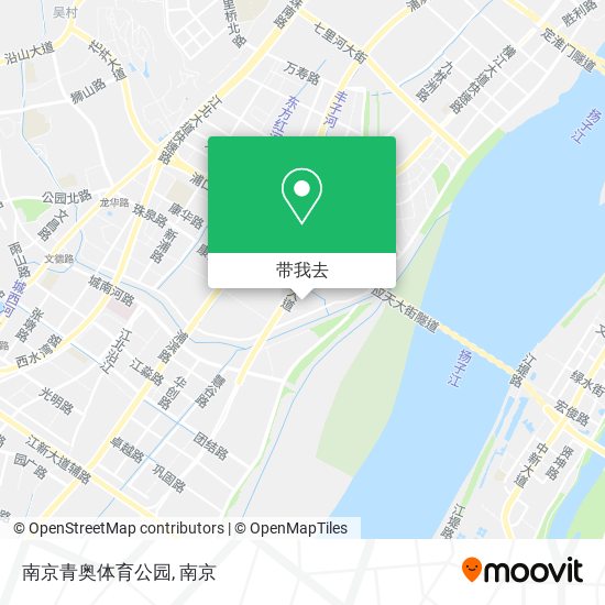 南京青奥体育公园地图