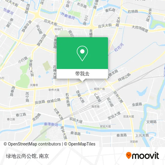 绿地云尚公馆地图