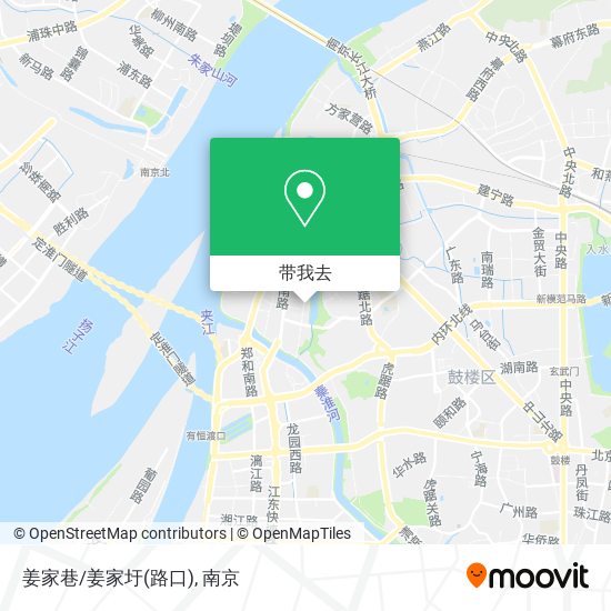 姜家巷/姜家圩(路口)地图
