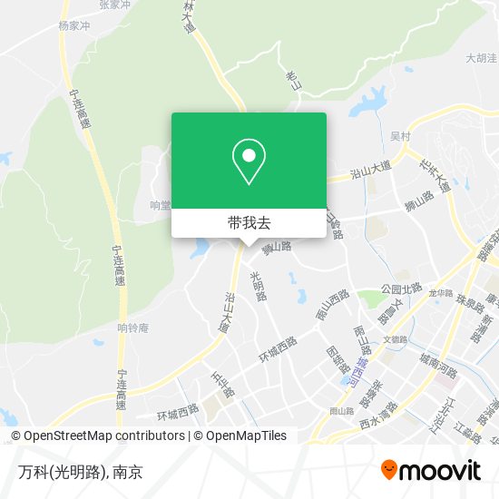 万科(光明路)地图