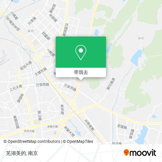 芜湖美的地图
