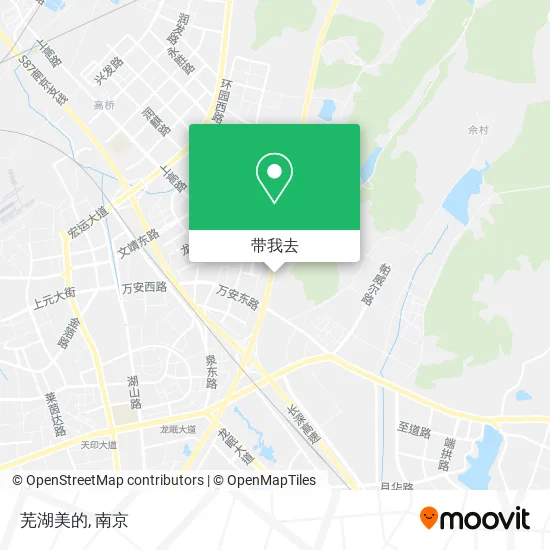 芜湖美的地图