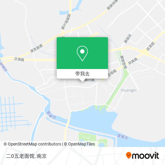 二0五老面馆地图