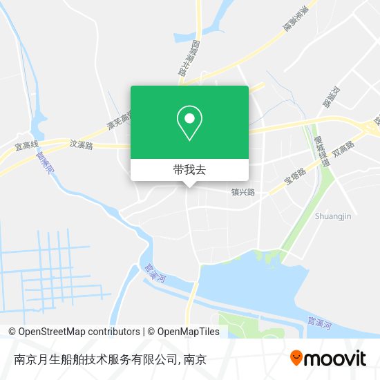南京月生船舶技术服务有限公司地图