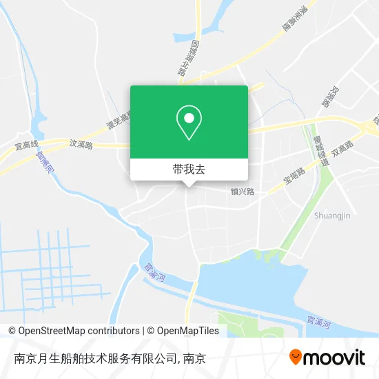 南京月生船舶技术服务有限公司地图