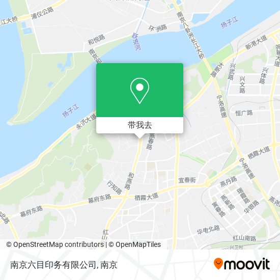南京六目印务有限公司地图