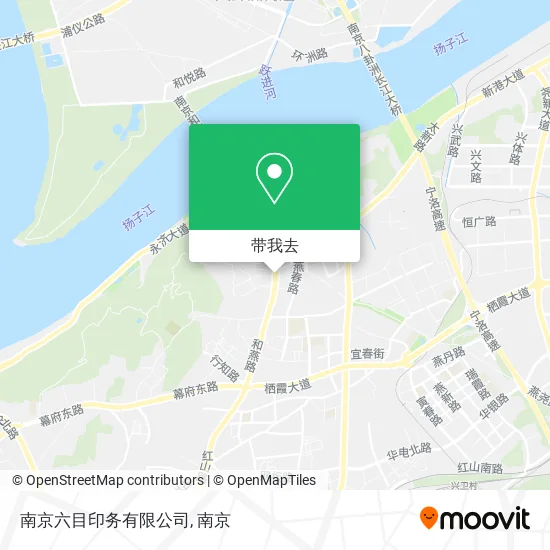 南京六目印务有限公司地图
