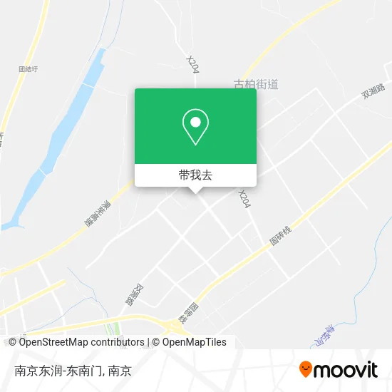 南京东润-东南门地图