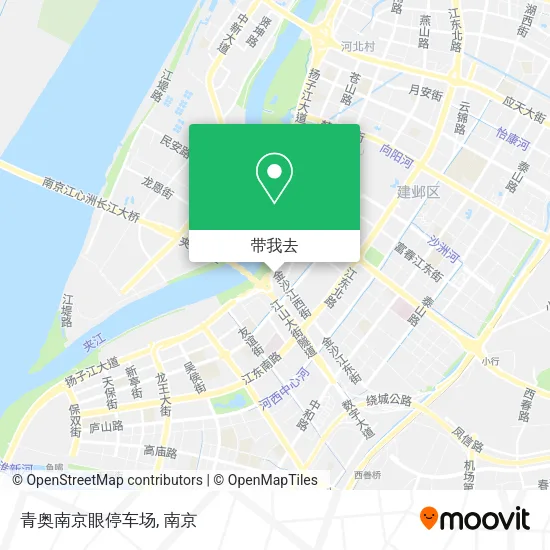 青奥南京眼停车场地图