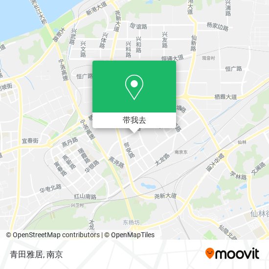 青田雅居地图