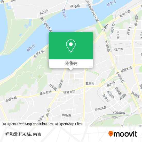 祥和雅苑-6栋地图