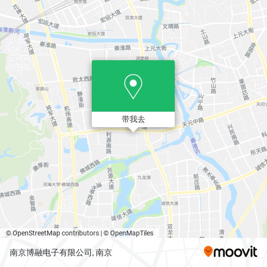 南京博融电子有限公司地图