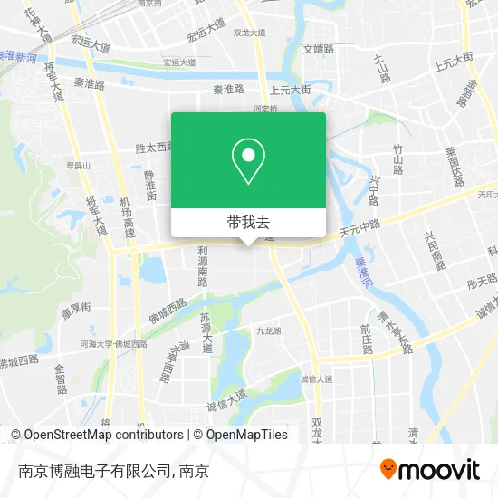 南京博融电子有限公司地图