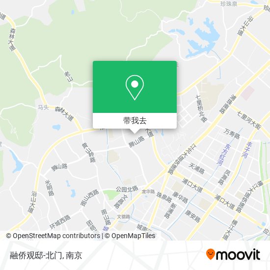 融侨观邸-北门地图