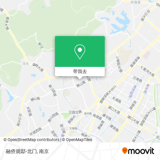 融侨观邸-北门地图