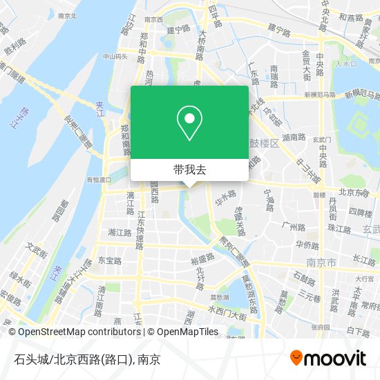 石头城/北京西路(路口)地图