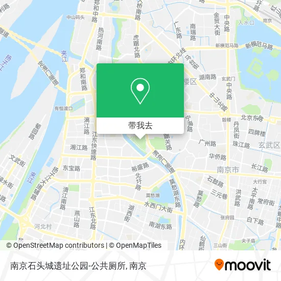 南京石头城遗址公园-公共厕所地图