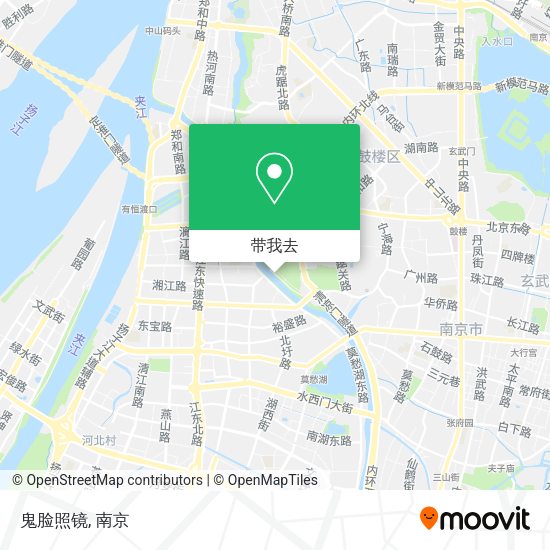鬼脸照镜地图