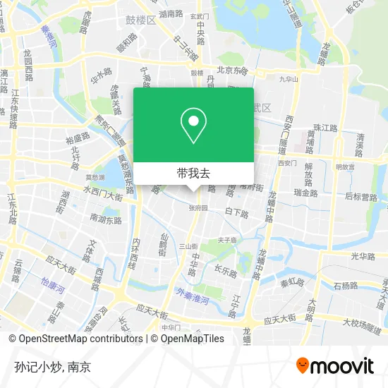 孙记小炒地图