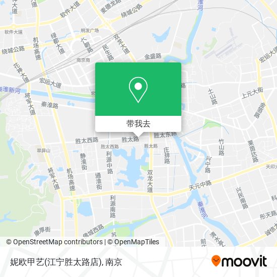 妮欧甲艺(江宁胜太路店)地图