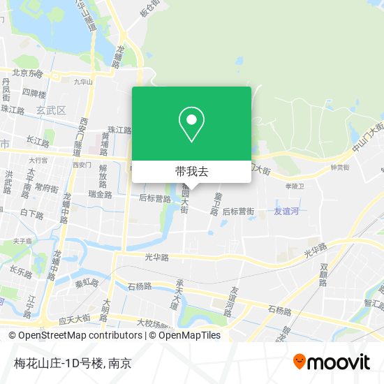梅花山庄-1D号楼地图