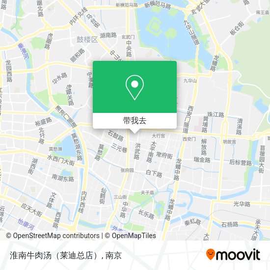 淮南牛肉汤（莱迪总店）地图