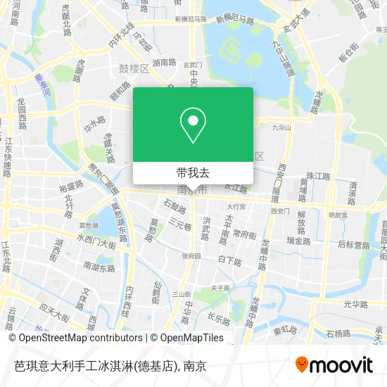 芭琪意大利手工冰淇淋(德基店)地图
