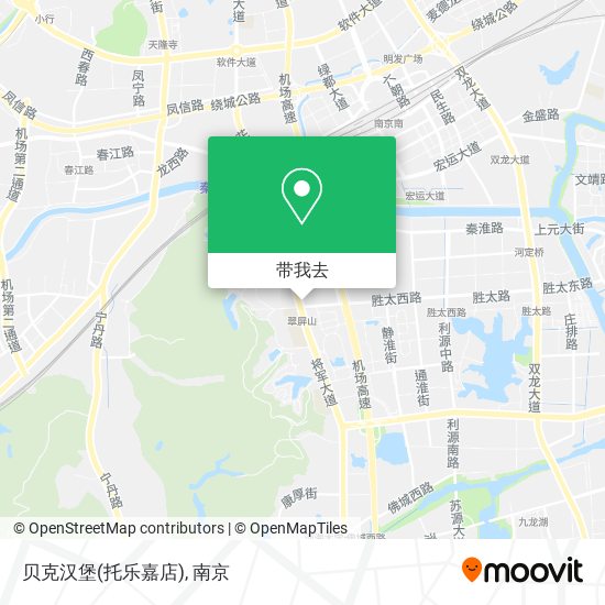 贝克汉堡(托乐嘉店)地图