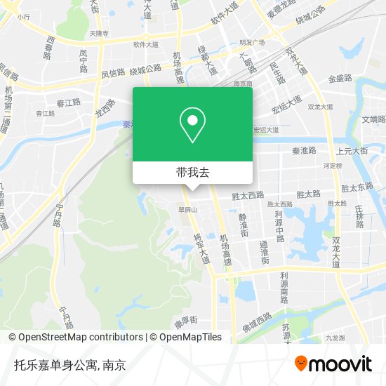 托乐嘉单身公寓地图